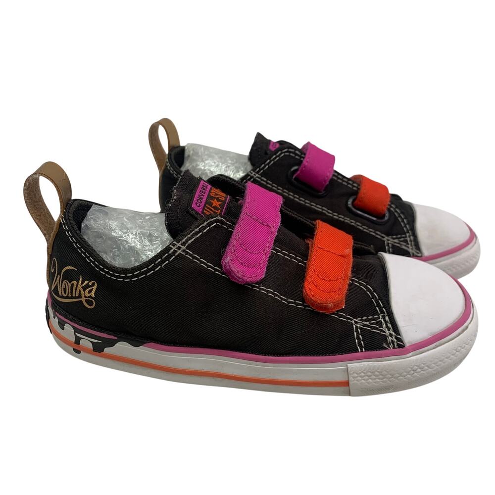 Converse Special Edition Willy Wonka Sneakers Little Kid Sz 10 Low Top All Star